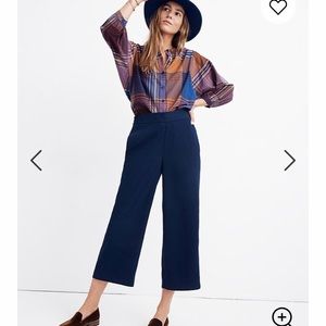 Madewell Huston Pull-On Crop Pants
